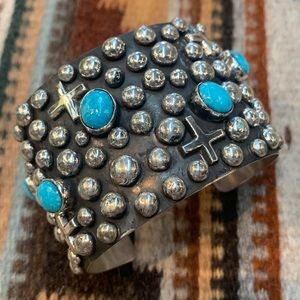 Sterling Silver Chimney Butte cross bracelet❤️❤️❤️